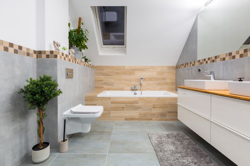 Bathroom Remodel Featuring Bathtub